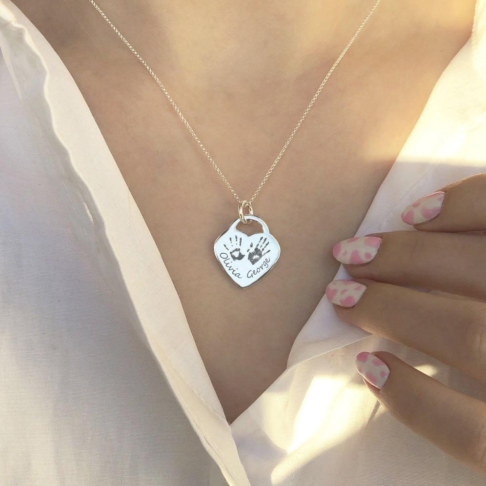 Engravable Hair Heart Necklace ⋆ Limited Edition ⋆ Tree of Opals
