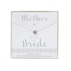 Sterling Silver Knot Necklace – Mother Of The Bride
