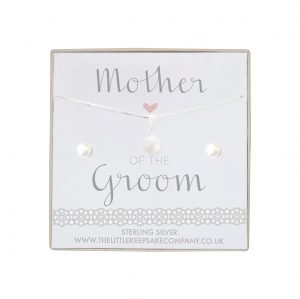 Sterling Silver & Pearl Gift Set - Mother Of The Groom